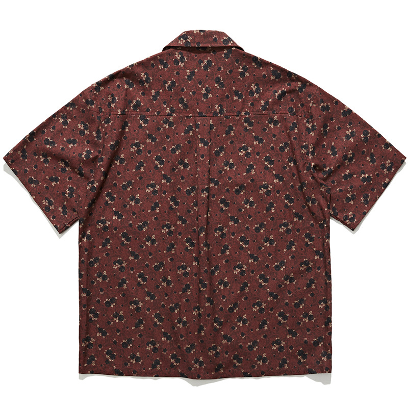 Japanese retro ethnic style Cu - Vintage Hawaiian Floral Shirt 评论和价格