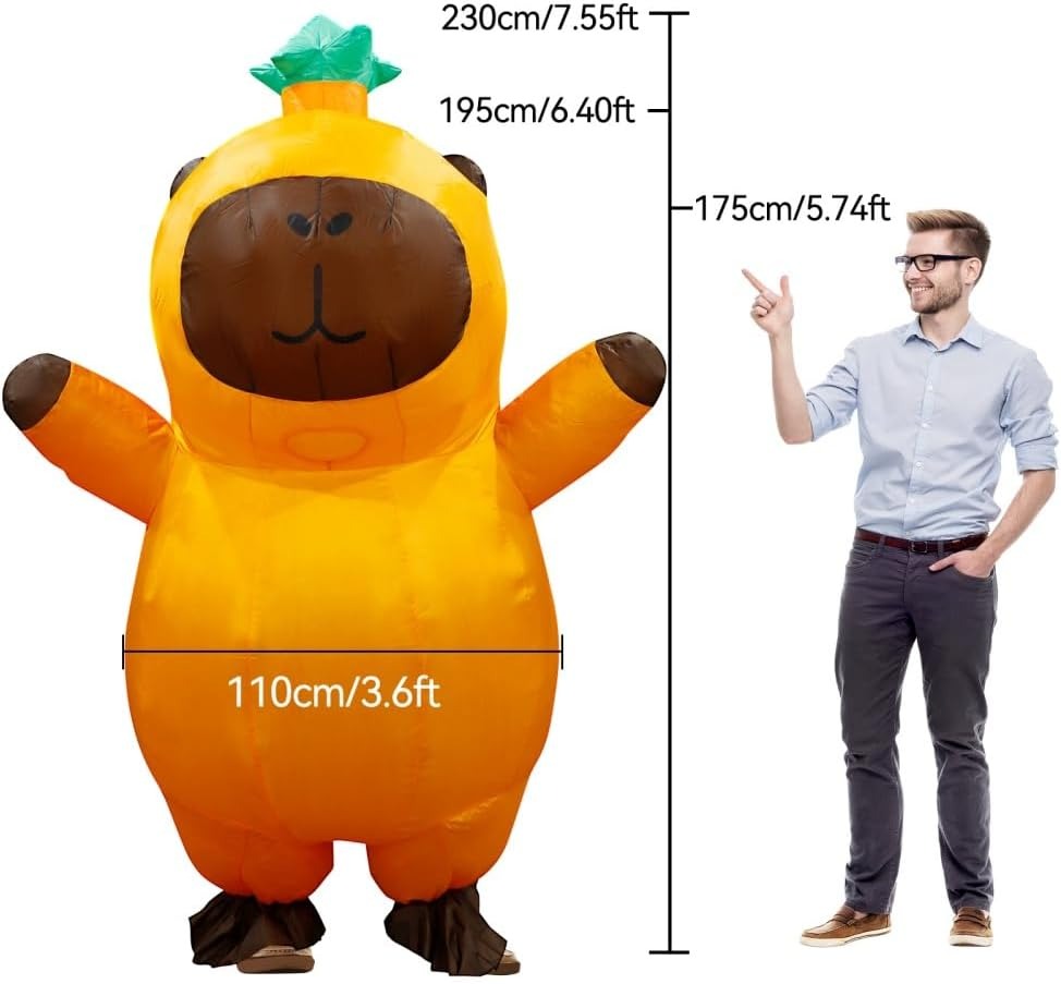 Capybara Inflatable Costume Ad - Suits 评论和价格