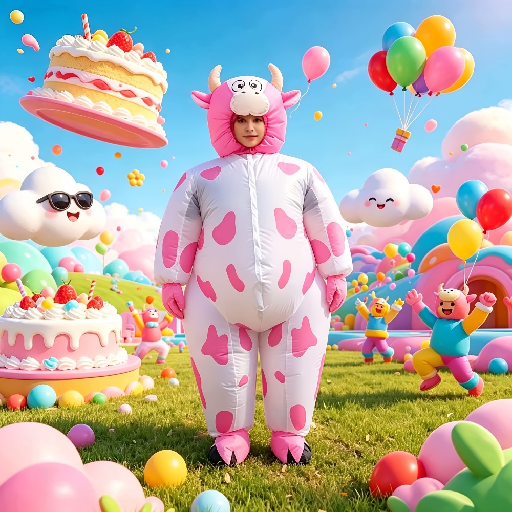 Funny Inflatable Pink Cow Cost - Suits 评论和价格