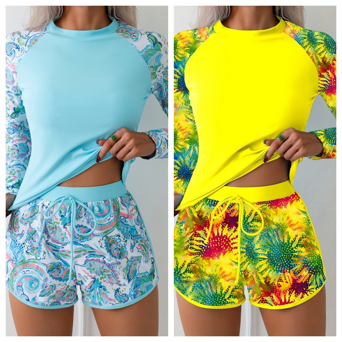 Women's Swimwear Tankini Long  - Shorts 评论和价格